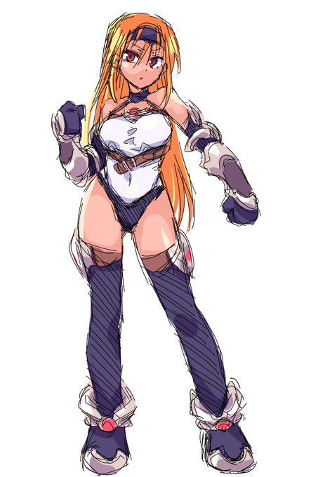 腰回りの方向性に悩む
あと髪型や性格も 