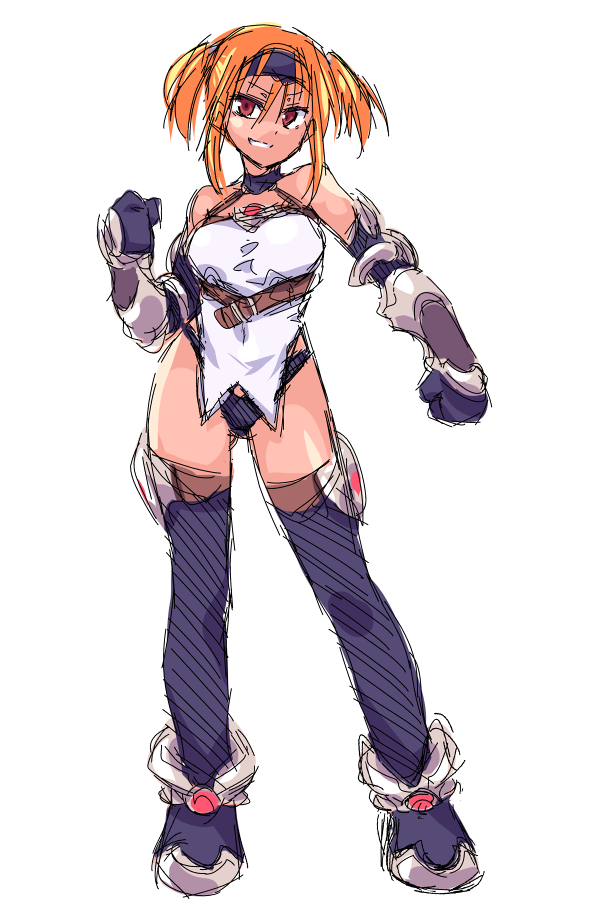 腰回りの方向性に悩む
あと髪型や性格も 