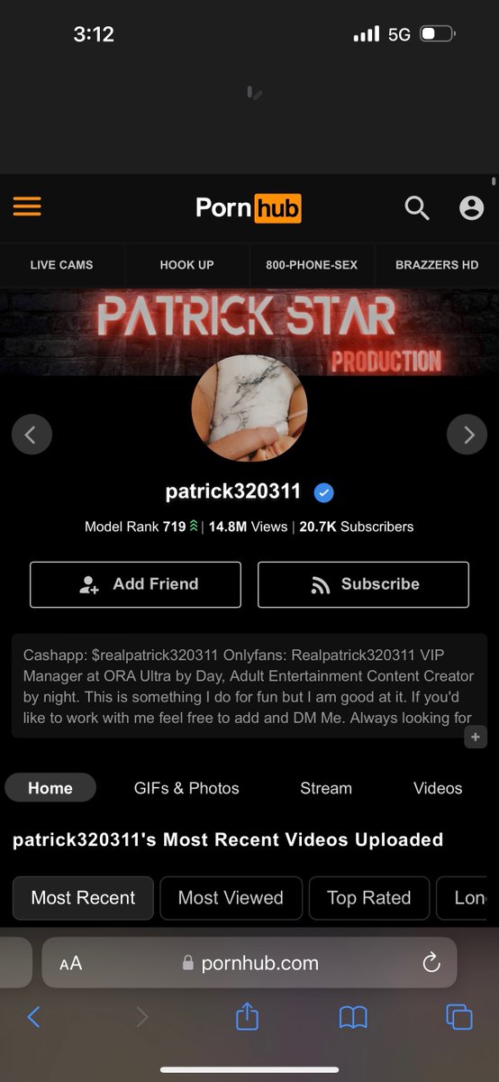 Realpatrick3201's tweet photo. I'm fucking killing it.    Looking for new Models.   DM Me if you are trying to make some money  or Looking to build your fan base https://t.co/omSR63MOHG