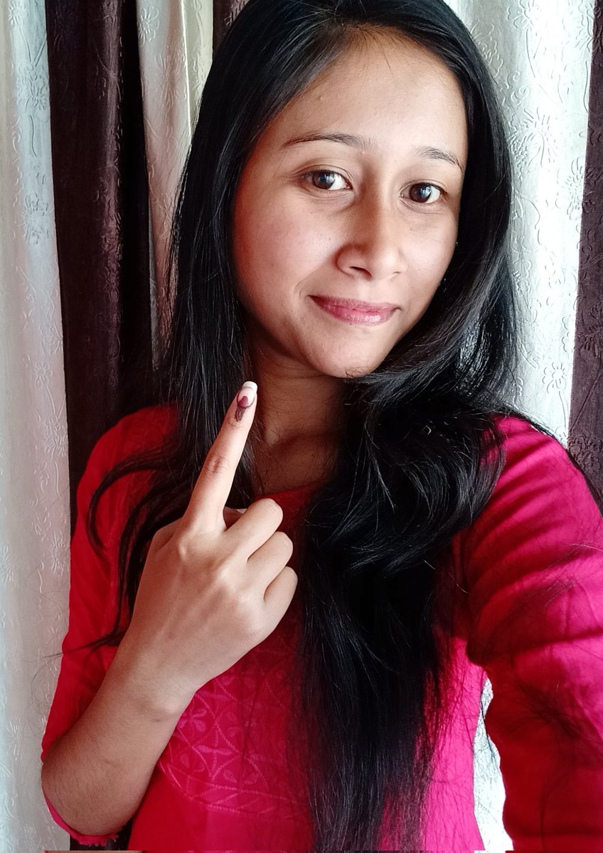 RichaDatta10's tweet photo. This is for the first time that I experienced to vote in the #TripuraAssemblyElections.My heartfelt thanks to @ECISVEEP and @ceotripura for conducting a nice voting here at Chebri,Khowai,Tripura.
Let come to ensure that #NoVoterToBeLeftBehind. 🙏🙏
#TripuraAssemblyElection2023 https://t.co/TSoROqrLfH