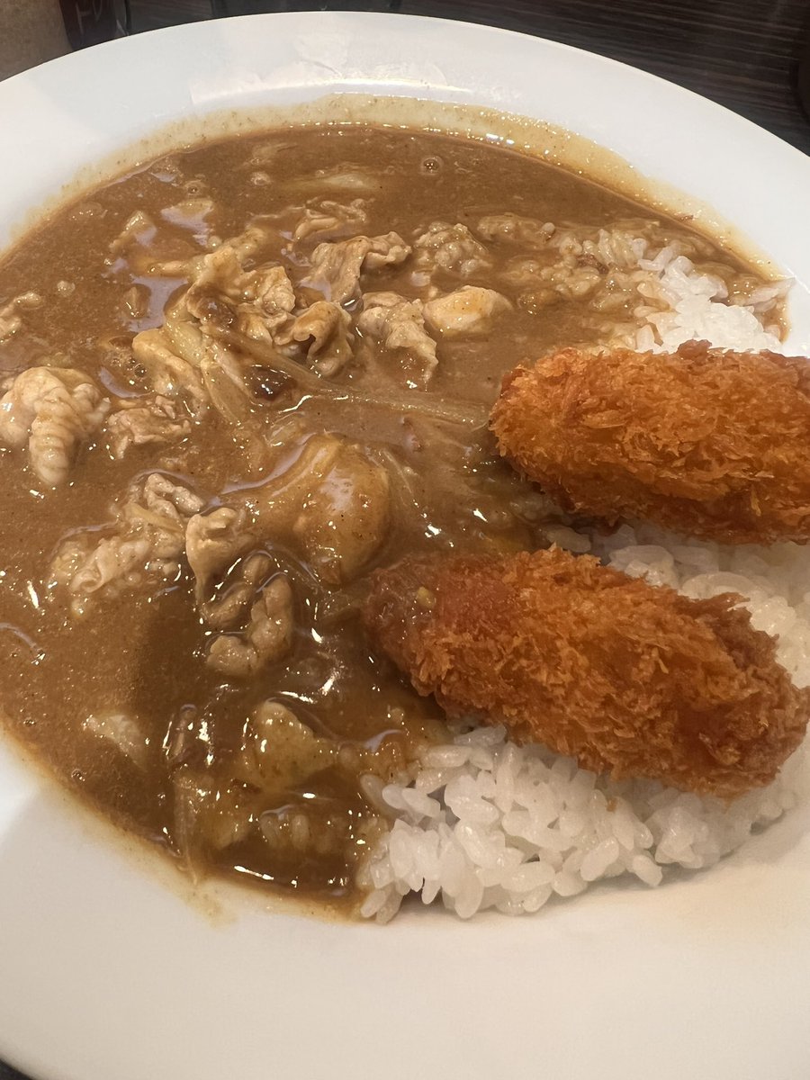 CoCo壱はもっぱら豚しゃぶカレー🍛
豚の解体動画かトンカツ切る動画を観ながら食べるのが1番美味しく感じる🐷
これわかる人いる？