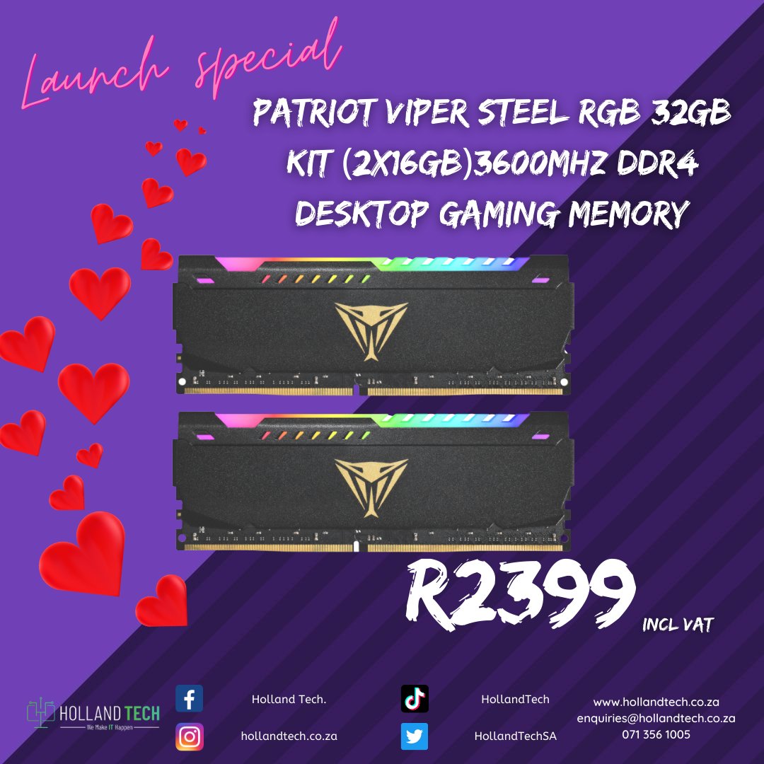 HollandTechSA's tweet photo. ποΈ Don't miss out on this amazing opportunity to save big on our launch specials! π₯
Head over to our website now to check out our full range of Schweet Deals!
#LaunchSpecials #Sale #LimitedTimeOffer #ShopNow #UpgradeYourSetup #HollandTech @XvGSA https://t.co/OWmRuwet3Z