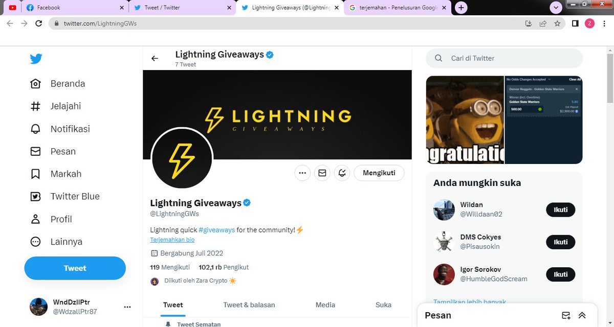 WdzallPtr87's tweet photo. @taeboukie @LightningGWs Already https://t.co/VLXcu87JzP