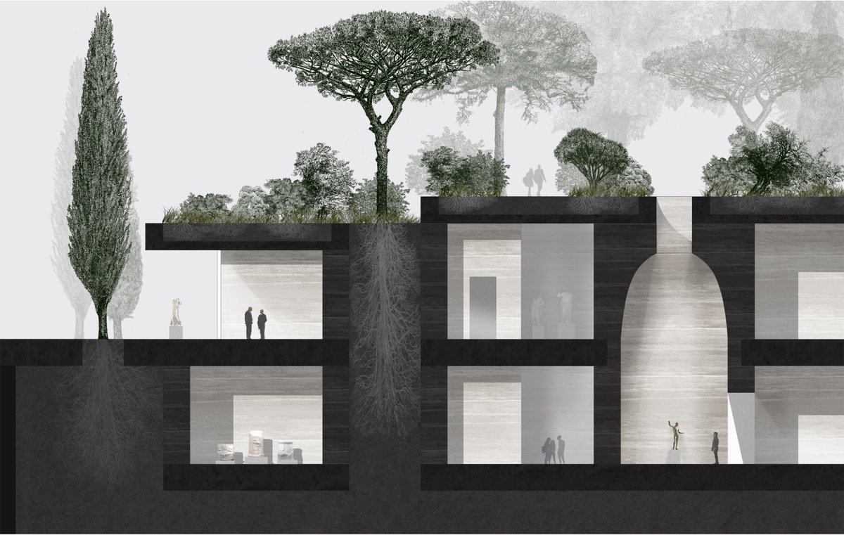 JTPsaropoulos's tweet photo. #Athens is reinventing itself. This is the extended National Archaeological Museum presented by architects #Tombazis & #Chipperfield. I take back my earlier comments. It provides plenty of green space, respects the neoclassical building and looks fabulous. #AthensRocks #Greece https://t.co/hmiJJ7EZpQ