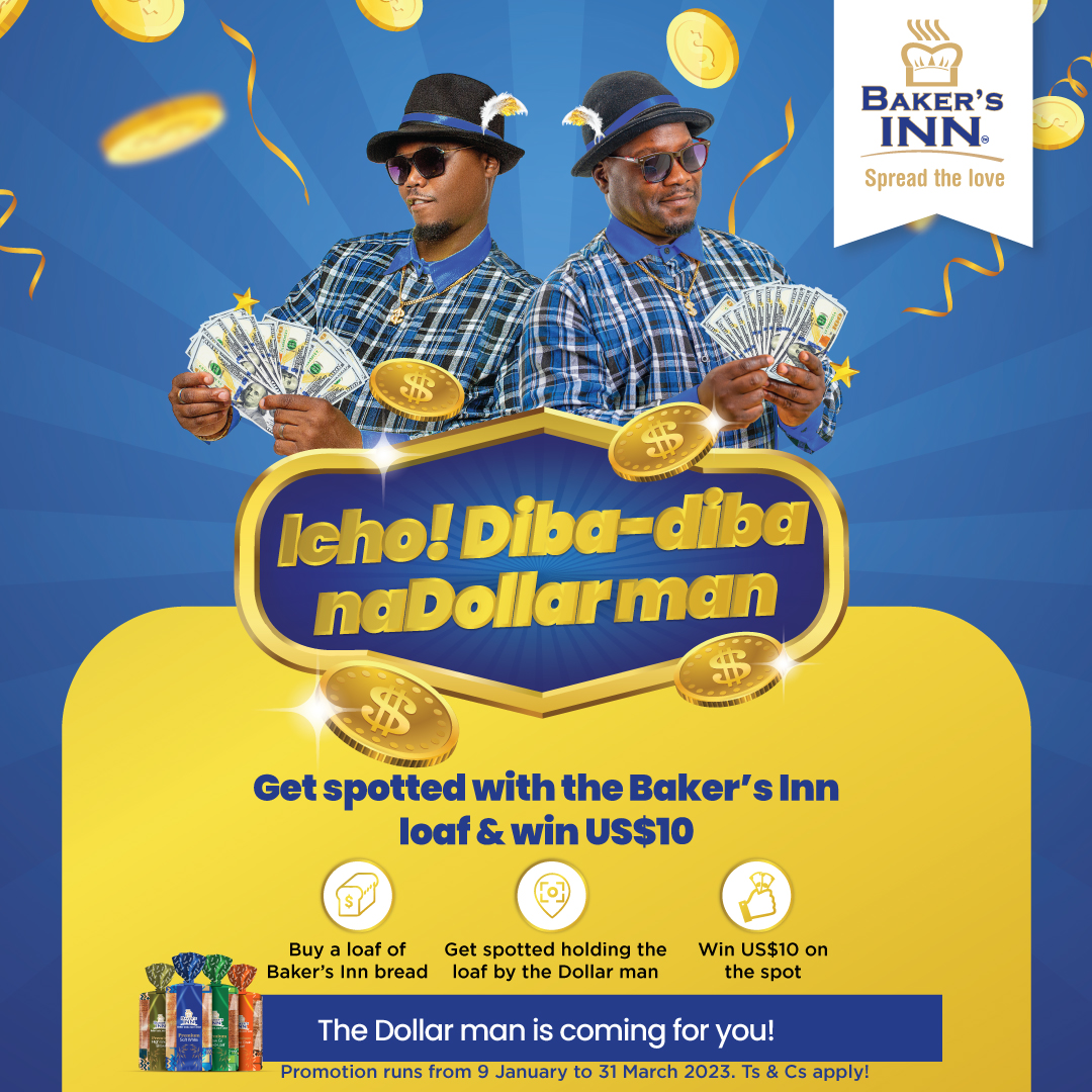 You could win US$10 today if you get spotted by the Dollarman holding Baker's Inn bread today!
#Dollarman