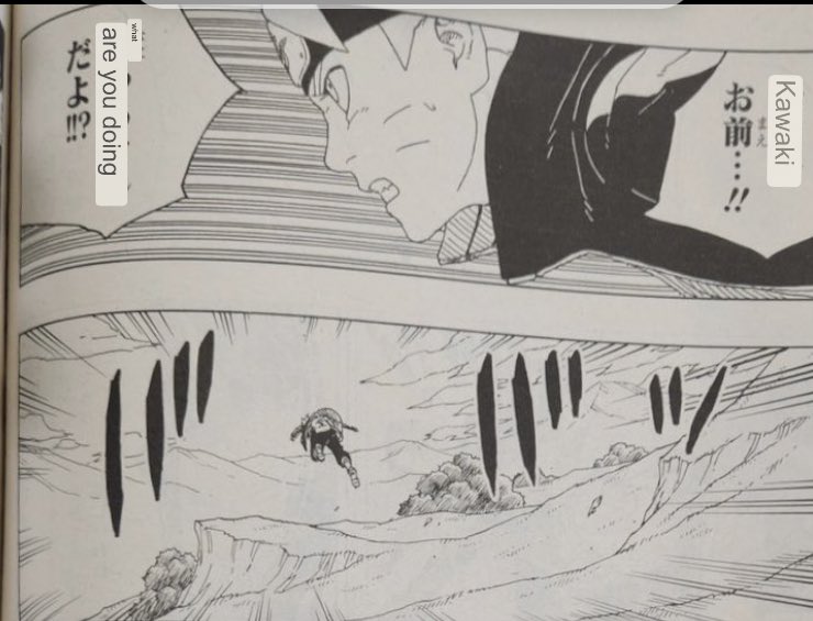 Boruto's SCAR & NEW EYE ARE HERE & SASUKE VS KAWAKI-Boruto Chapter