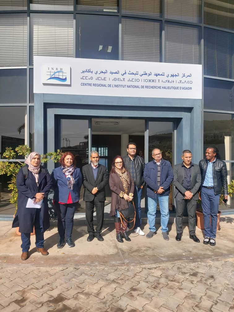 HortimedPRIMA's tweet photo. 📢#NIOF in #Morocco at the @salonhalieutis with the @WrldAquaculture African Chapter 

@goda_ashraf presented #HortiMED in the North-West Africa (Maghreb Region) seminar

#LetsGrowTogether by sharing best practices, strengthening relationships and providing innovative solutions https://t.co/lAAtq8T9nR