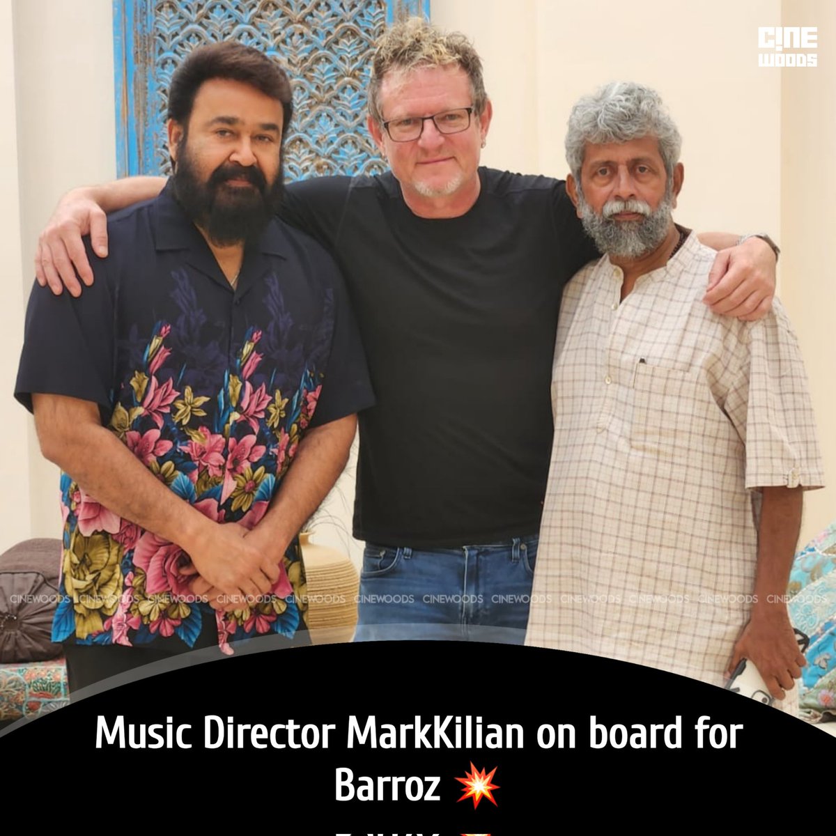 Music Director #MarkKilian On-Board for #Barroz 💥