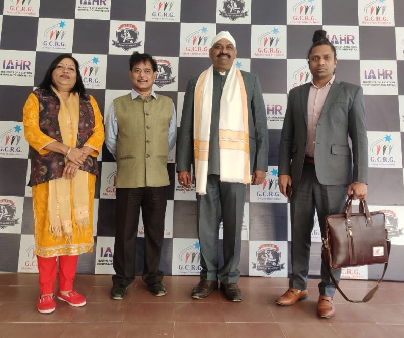 DrVijayTiwariJi's tweet photo. Visited #GCRG_CricketAcademy @lkouniv @AKTU_Lucknow for creating @SelfCEOs with @Kamdhenu_IECSME in #SportsAcademyManagement with #YogaUniversityOfTheAmericas_Florida
@PMOIndia @EduMinOfIndia @PRupala @anandibenpatel @myogiadityanath @CMOfficeUP @ShuklaRajiv
#Security #CyberNews https://t.co/xnrIZt34oD