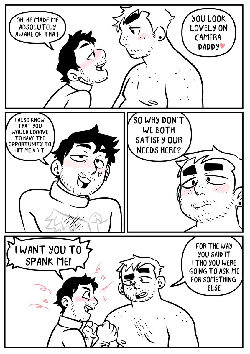Spanking: a mini comic 
PART 1