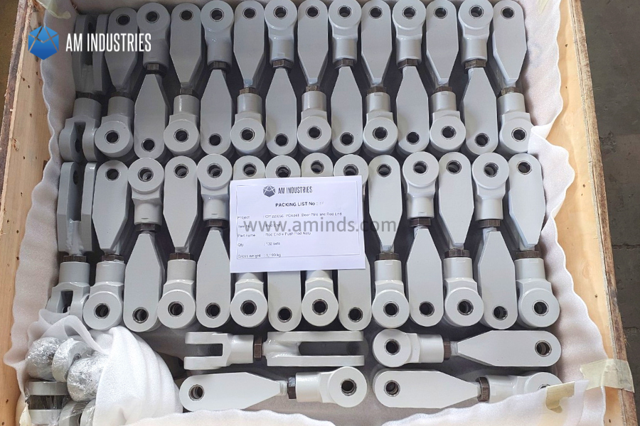 AMIndustriesVi1's tweet image. 𝐑𝐨𝐝 𝐞𝐧𝐝 𝐡𝐚𝐯𝐞 𝐛𝐞𝐞𝐧 𝐟𝐢𝐧𝐢𝐬𝐡𝐞𝐝 𝐚𝐧𝐝 𝐩𝐚𝐜𝐤𝐞𝐝. 𝐂𝐡𝐞𝐜𝐤 𝐢𝐭 𝐨𝐮𝐭! 
#AMI is a world-class #manufacturer of #rodends and spherical bearings. Our rod ends are designed and fabricated to provide high strength and ductility.