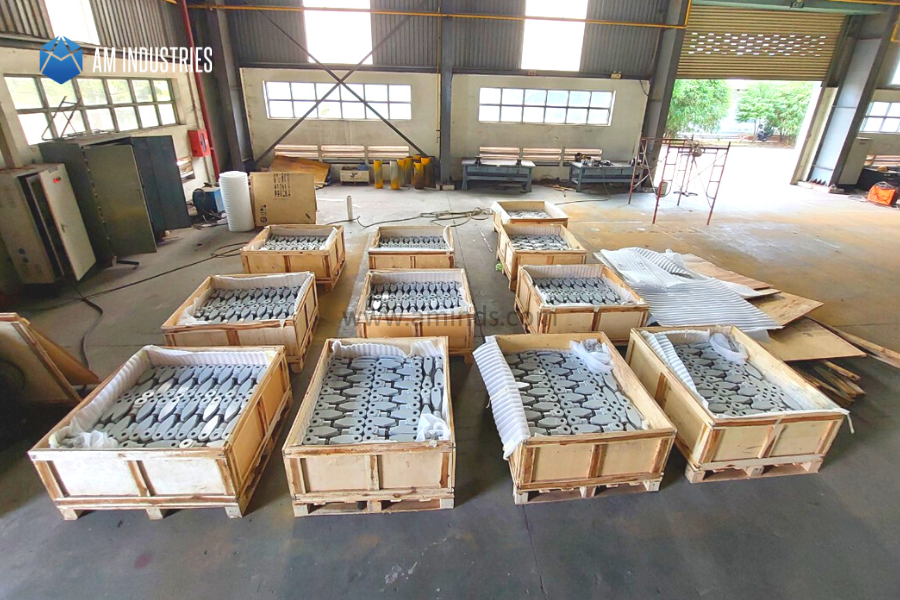 AMIndustriesVi1's tweet image. 𝐑𝐨𝐝 𝐞𝐧𝐝 𝐡𝐚𝐯𝐞 𝐛𝐞𝐞𝐧 𝐟𝐢𝐧𝐢𝐬𝐡𝐞𝐝 𝐚𝐧𝐝 𝐩𝐚𝐜𝐤𝐞𝐝. 𝐂𝐡𝐞𝐜𝐤 𝐢𝐭 𝐨𝐮𝐭! 
#AMI is a world-class #manufacturer of #rodends and spherical bearings. Our rod ends are designed and fabricated to provide high strength and ductility.