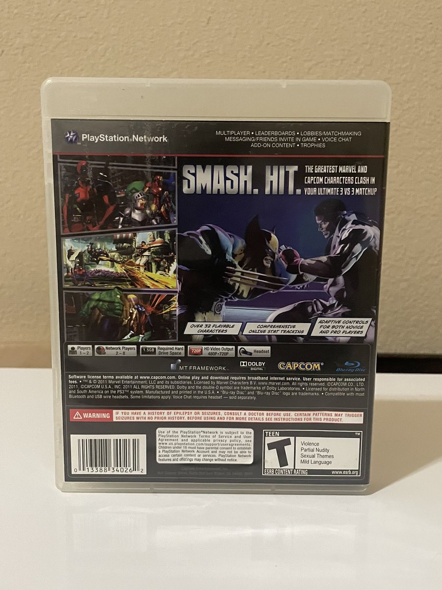 HipHopandGames's tweet image. On this day in 2011, Marvel Vs Capcom 3 Fate of Two Worlds was released. The third installment of the Marvel vs Capcom series. I rather play this and Ultimate Marvel vs Capcom 3 than that shitty ass Marvel vs Capcom Infinite. Who are your 3 characters? #MarvelvsCapcom3 #PS3