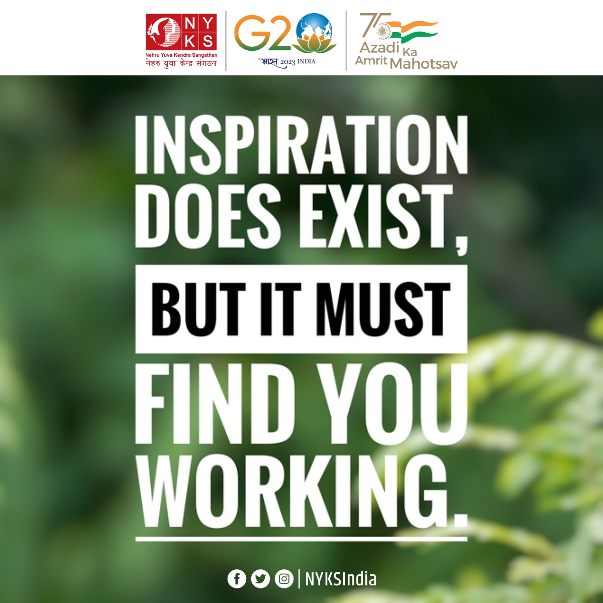 Quote of the Day!

"It is very important for us to engage in mundane tasks in everyday life in order to experience inspiration."

#quote #MotivationalQuote #success #inspiration