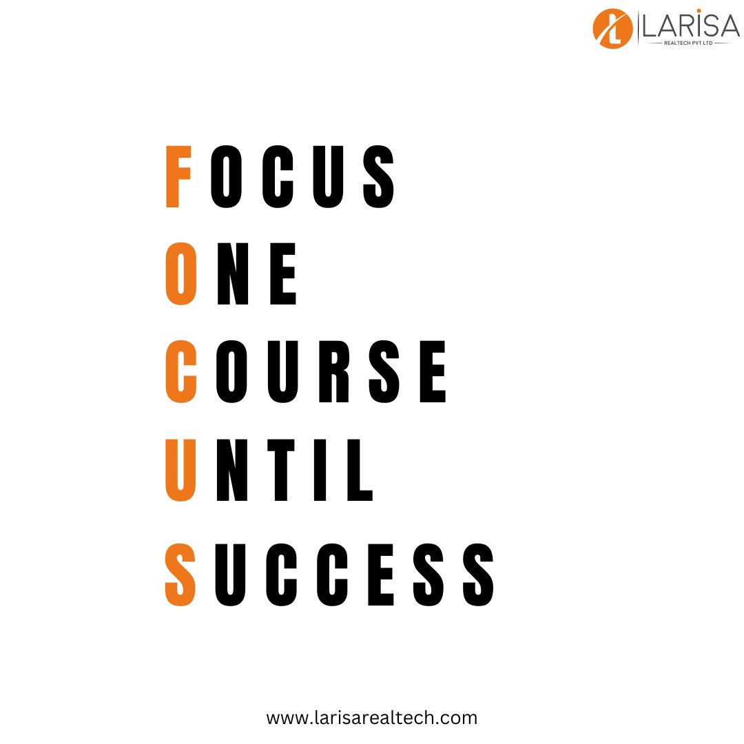 Stay focused, go after your dreams and keep moving toward your goals.
.
.
.
.
.
.
.
.
#todaysquote #thoughtoftheday #focus #focused #focusmind #larisarealtech #realestateinvesting