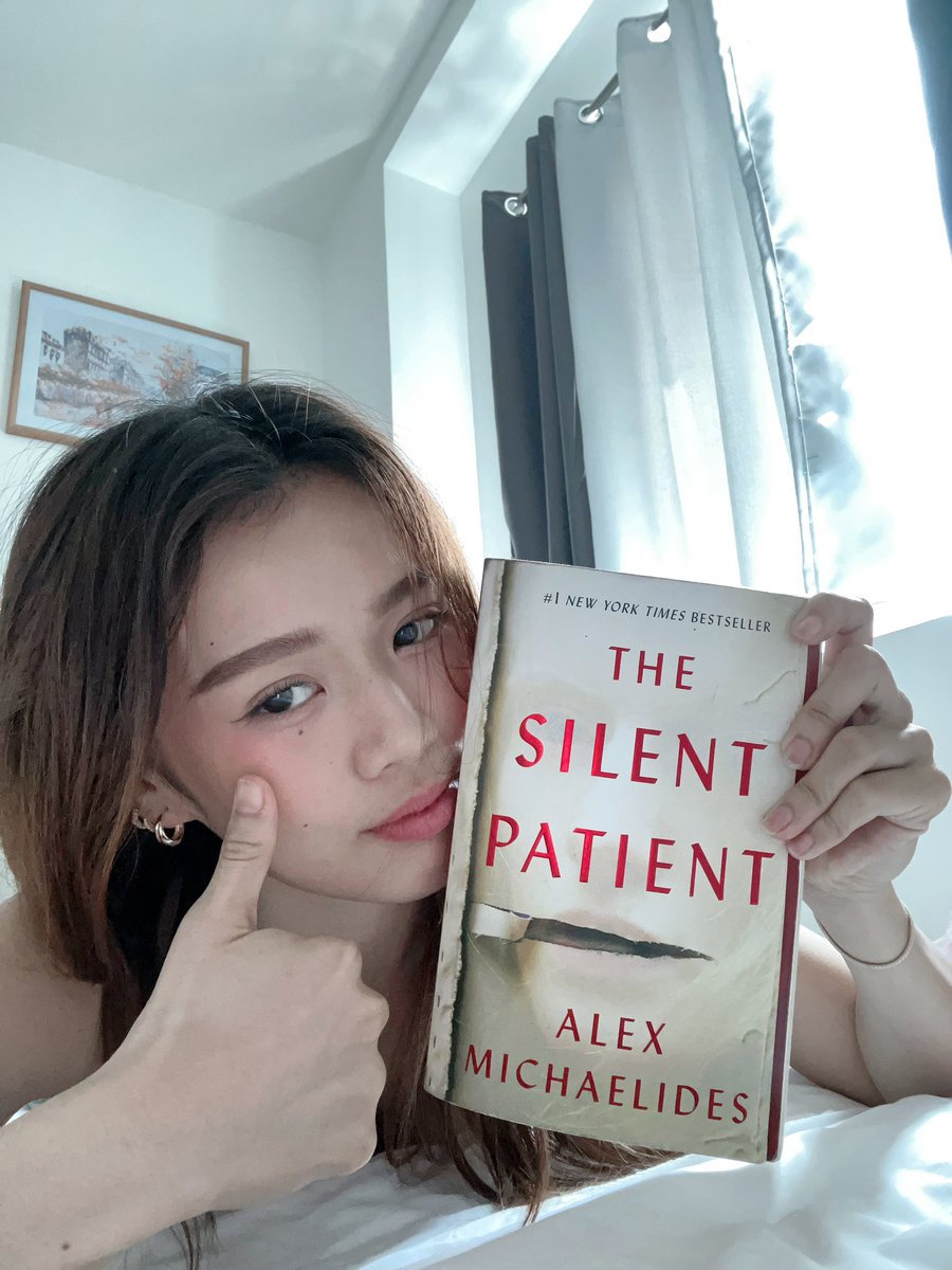 bini_maloi's tweet photo. The Silent Patient book DONE ✅ 

100000000/10!!!!!  
grabe yung plot twist, ‘di ko inexpect! https://t.co/M6W4amgLWg