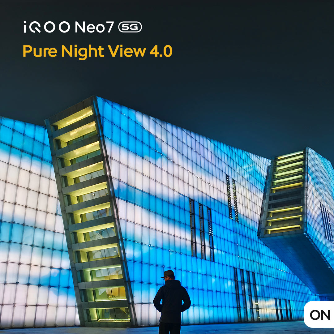 IqooInd's tweet photo. When the light's poor &amp; the environment's complex - bring out your #PowerToWin with #iQOONeo7 5G's Pure Night View camera feature. Turn ordinary photos into brilliant masterpieces!

Watch Now: https://t.co/MYRNzdZqe6
Follow @IqooInd on TW

#AmazonSpecials https://t.co/MpQa0qS5yp