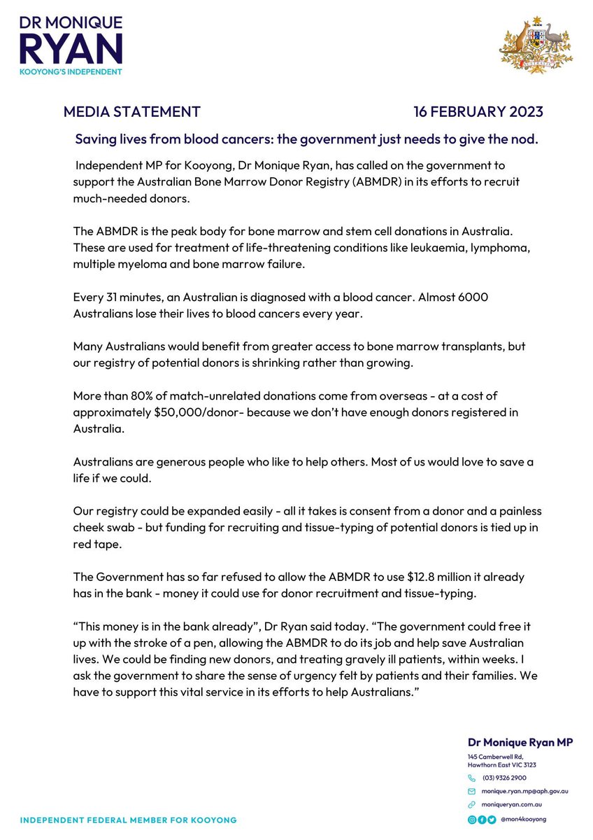 Dr Monique Ryan MP tweet media