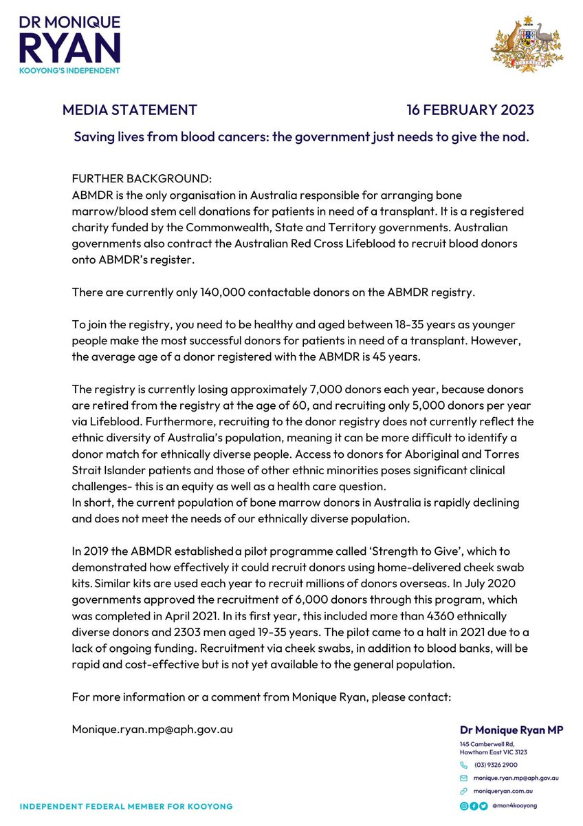 Dr Monique Ryan MP tweet media