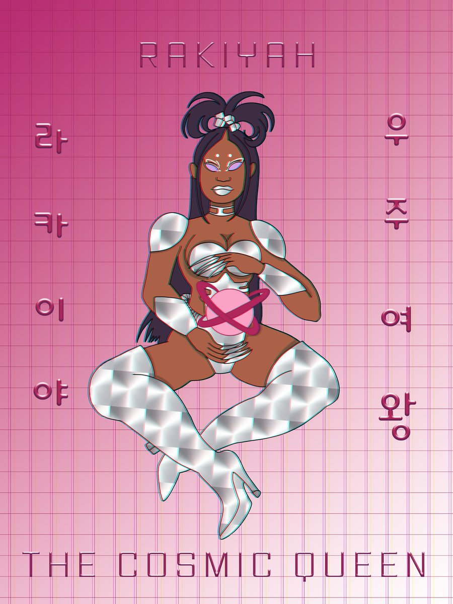 dekkarasu's tweet photo. Mother Rocket has taken off! Stream The Cosmic Queen. 🚀👽💖✨
https://t.co/a62iG3mIAu
#Rakiyah #TheCosmicQueen #StreamingThisIsMandatory https://t.co/PI4IxQGugq