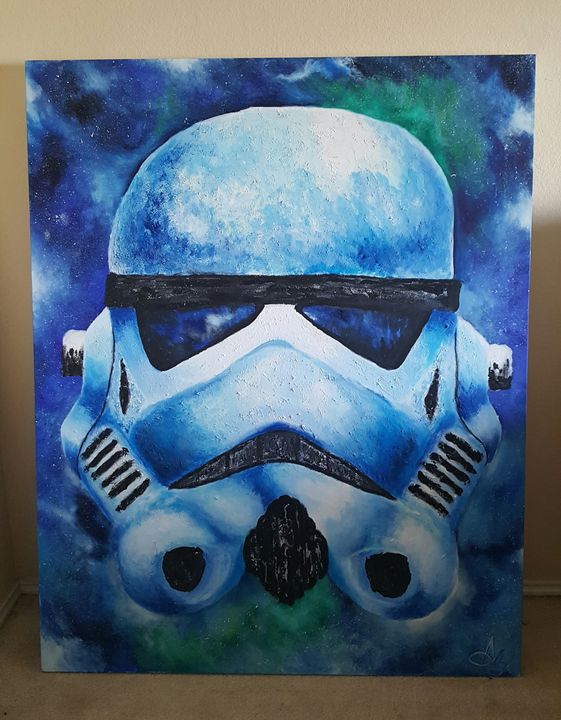 Andybigkat's tweet photo. Art of the Day: "Blues". Buy at: https://t.co/9JEabkqvBk https://t.co/709pH11JSG