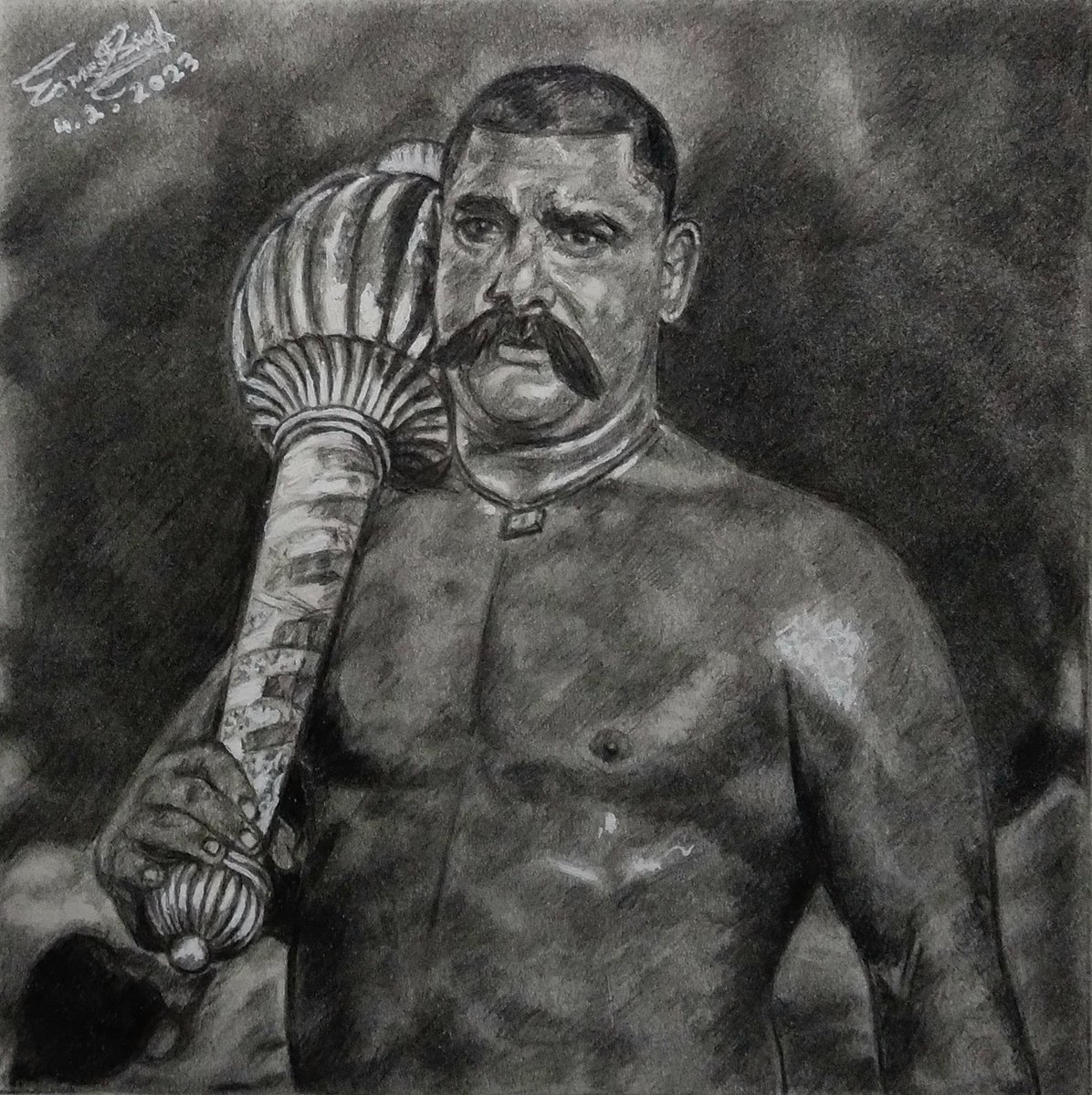 Esmeetrob's tweet photo. Check out this item on OpenSea https://t.co/SaT7Pasz3u via @opensea I portrait the great gama #thegreatgama #NFT #NFTCommunity #Crypto #nftart #NFTartist #NFTartwork #nftcollector #nftcollectors @garyvee https://t.co/kFS7TlxnRN