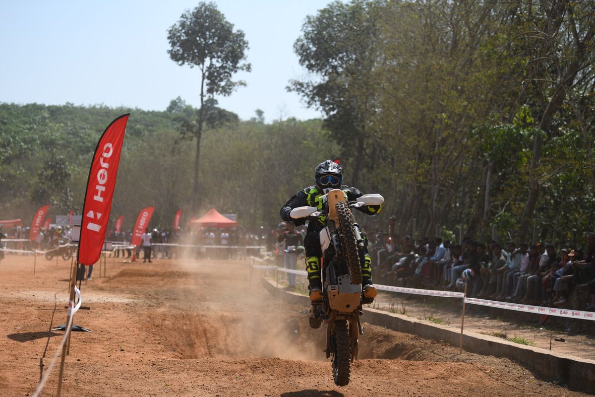 HeroMotoCorp's tweet photo. A record number of enthusiasts enjoyed the Xtracks in Thiruvananthapuram on Sunday February 12, 2023. 

#Xtracks #Thiruvananathapuram #HeroMotoCorp https://t.co/M6F3DSllI9