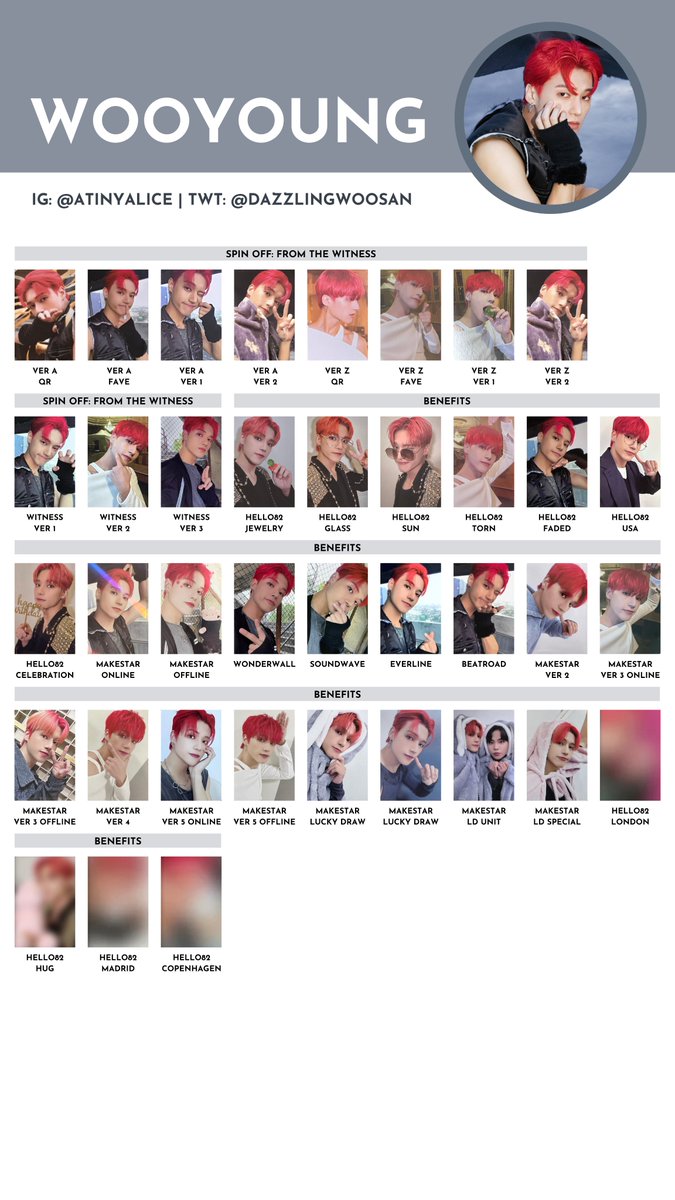 ATEEZ [SPIN OFF : FROM THE WITNESS] — photocard template