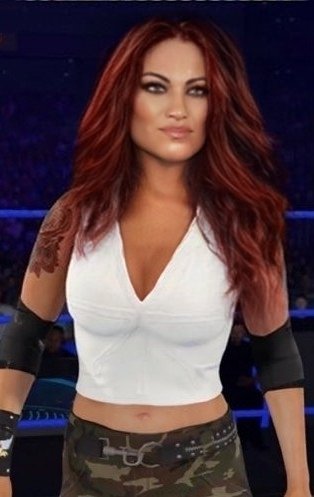 Lita model is not that bad.just needs more makeup and different hairstyle.