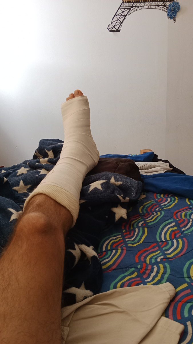 Ey qué lo de ser un deportista lesionado always no es mentira... :)