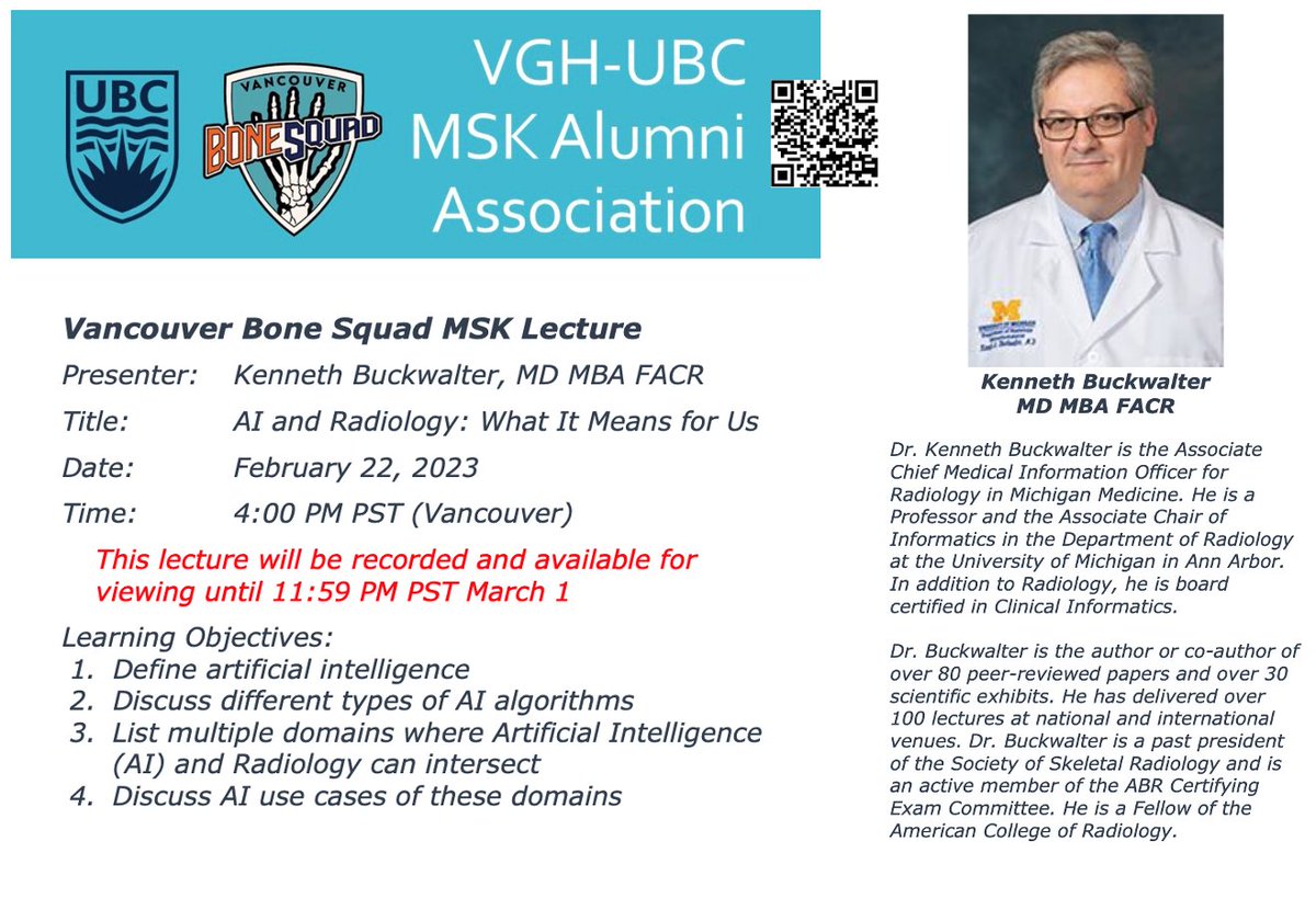 BoneVancouver's tweet photo. MSK Squad Talks! Live and Free!

Want to receive the event zoom links and the 7 day links to view the recordings? Sign up at https://t.co/LekMb73c5e
 
For charitable donations:
https://t.co/iJ9mSR6p4F…… https://t.co/nQDes6br5Q