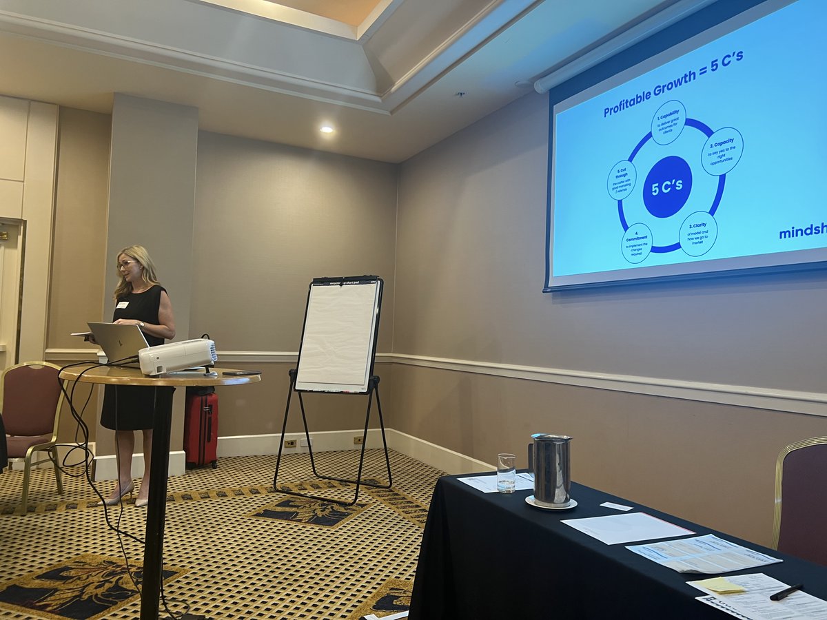 Great week kicking off Mindshop advisor training days with @AngelajGrogan  across Brisbane, Sydney & Melbourne focused on accelerating Profitable growth in 2023. Terrific range of topics covered. Now onto Perth, Adelaide & Auckland then Singapore, UK and USA