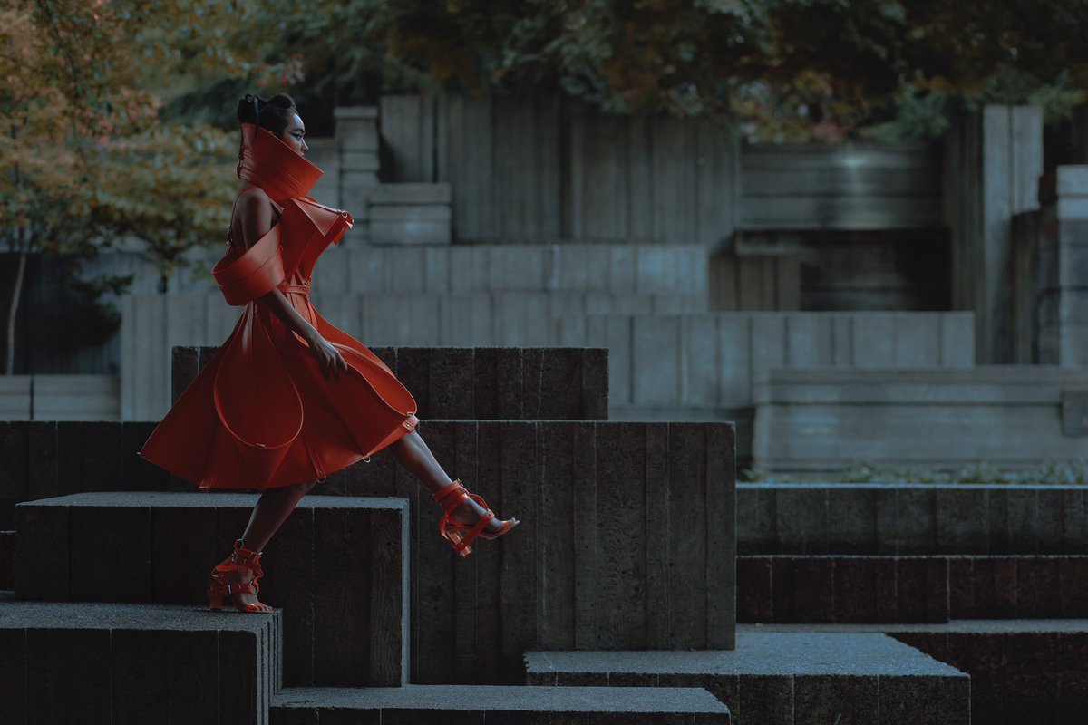 A vinyl dress I made #jerseyvirago