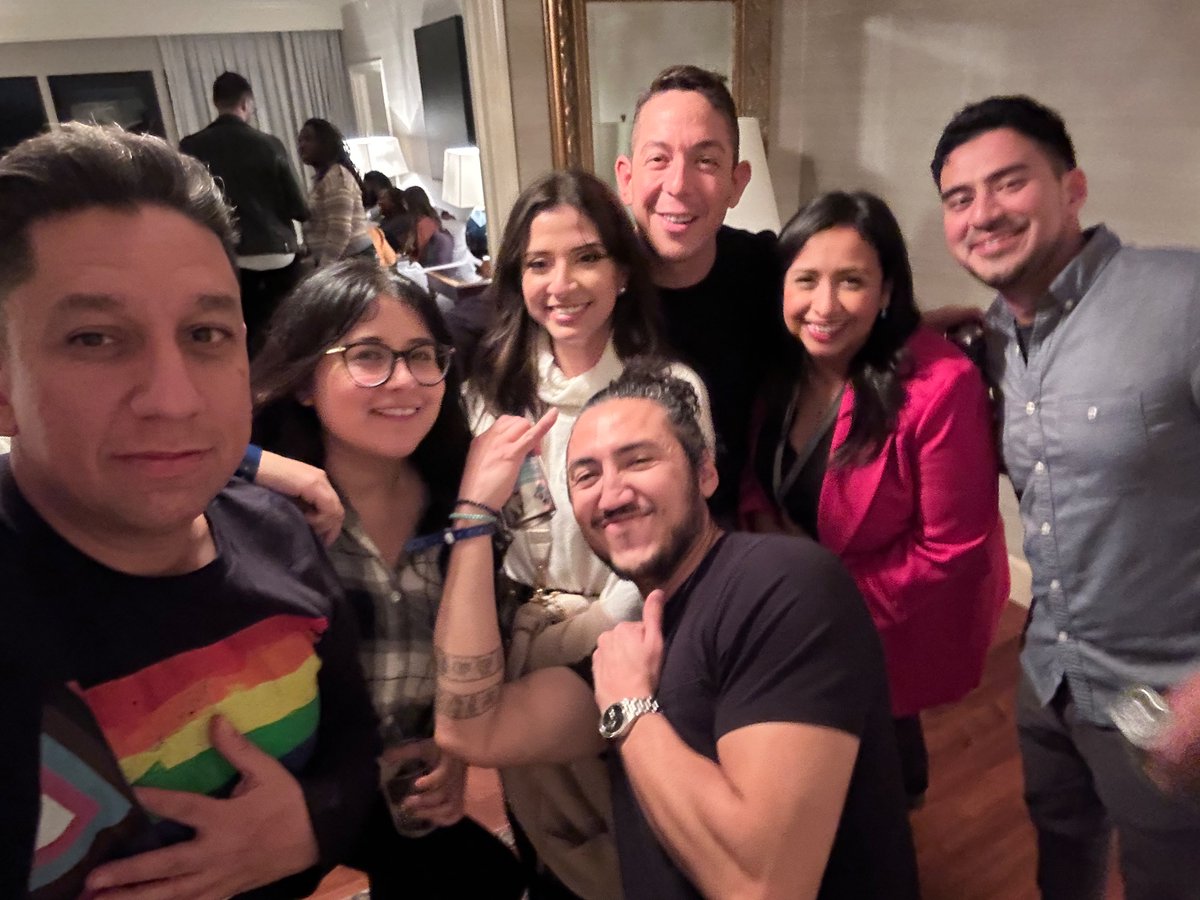 RussContreras's tweet photo. My @axios Ride or Die crew. We grow stronger and more diverse each year. 

#AxiosLatino #AxionsOfColor #NewUNITY https://t.co/ues5PwyWHm