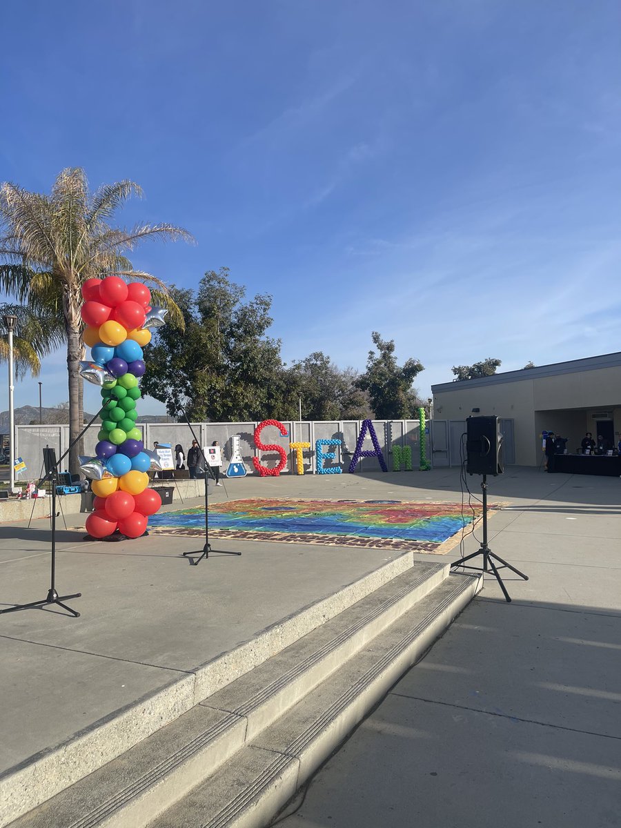 The <a href="/MorenoValleyUSD/">Moreno Valley USD</a> STEAM celebration turned out amazing! So wonderful to have helped make it awesome!!