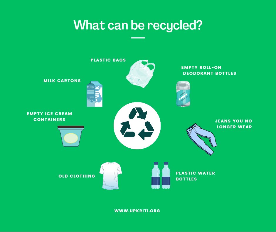 UpkritiOrg's tweet photo. #dyk ? 𝑳𝒆𝒔𝒔 𝒕𝒉𝒂𝒏 10% 𝒐𝒇 𝒂𝒍𝒍 𝒑𝒍𝒂𝒔𝒕𝒊𝒄 𝒘𝒂𝒔𝒕𝒆 𝒊𝒔 𝒓𝒆𝒄𝒚𝒄𝒍𝒆𝒅🌏, 
#recycling 𝒊𝒔 𝒊𝒎𝒑𝒐𝒓𝒕𝒂𝒏𝒕 𝒂𝒔 𝒊𝒕 𝒉𝒆𝒍𝒑𝒔 𝒓𝒆𝒅𝒖𝒄𝒆
♻️𝑵𝒆𝒆𝒅 𝒇𝒐𝒓 𝒏𝒆𝒘 𝒎𝒂𝒕𝒆𝒓𝒊𝒂𝒍𝒔
♻️𝑪𝒂𝒓𝒃𝒐𝒏 𝒇𝒐𝒐𝒕𝒑𝒓𝒊𝒏𝒕
♻️𝑾𝒂𝒔𝒕𝒆 𝒊𝒏 𝒍𝒂𝒏𝒅𝒇𝒊𝒍𝒍𝒔 https://t.co/gtmzthR5UY