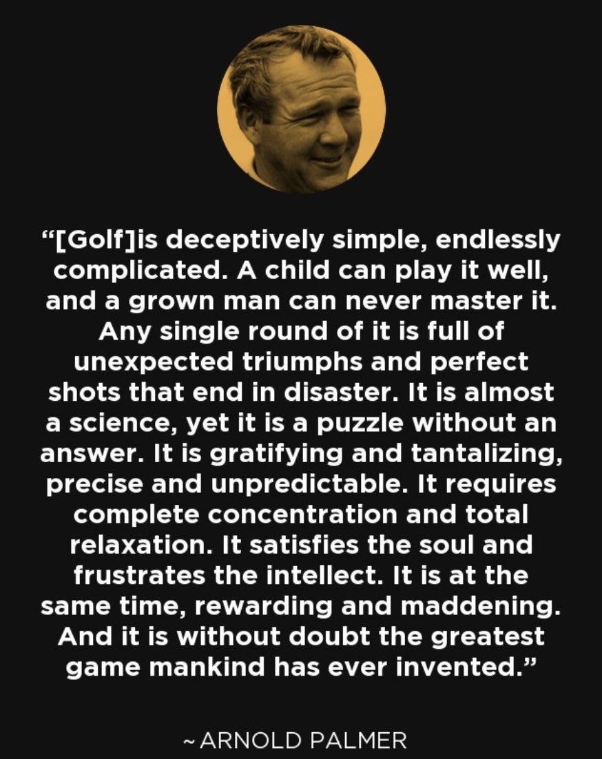 SimpleGame101's tweet photo. Golf is a simple game…clearly https://t.co/zjjpPZy4OG