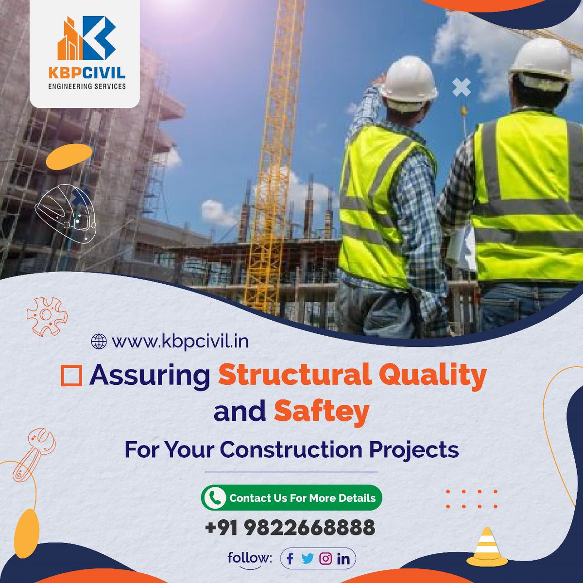 kbpcivil's tweet photo. Assuring Structural Quality and Safety for Your Construction Projects Is Our Goal.
We are a leading construction services provider in the market delivering quality structural works to our clients. We provide the assurance of safe and smooth construction projects to our clients https://t.co/2EKSzhZYV3