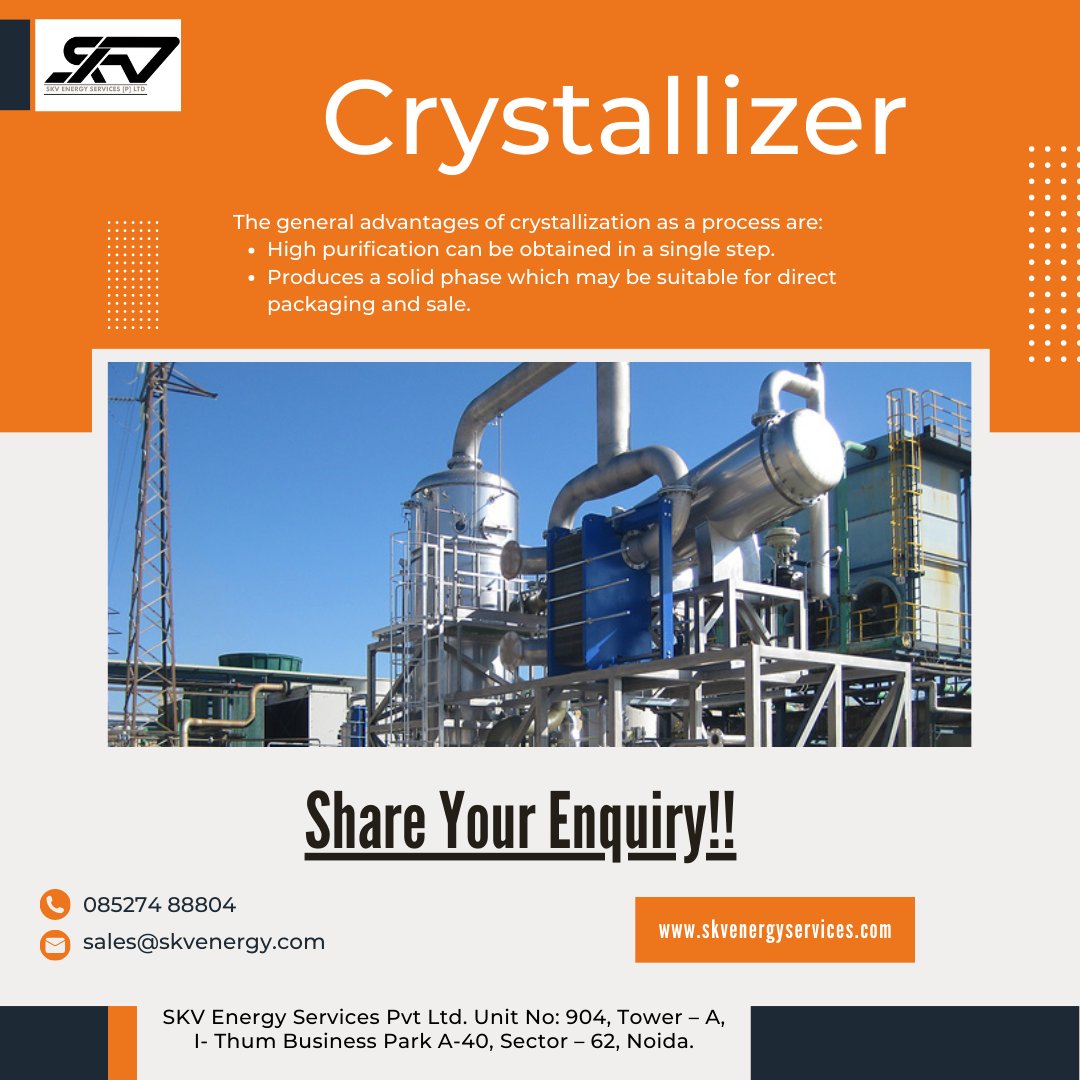 EnergySkv's tweet image. Crystallizer!!
Share Your Enquiry!!
CALL US +91 85274 88804
VISIT NOW: skvenergyservices.com
.
.
.
#skvenergy #erwboilertube #seamlesstube #boilertube #generalitems #noida #noidasetor62 #industries