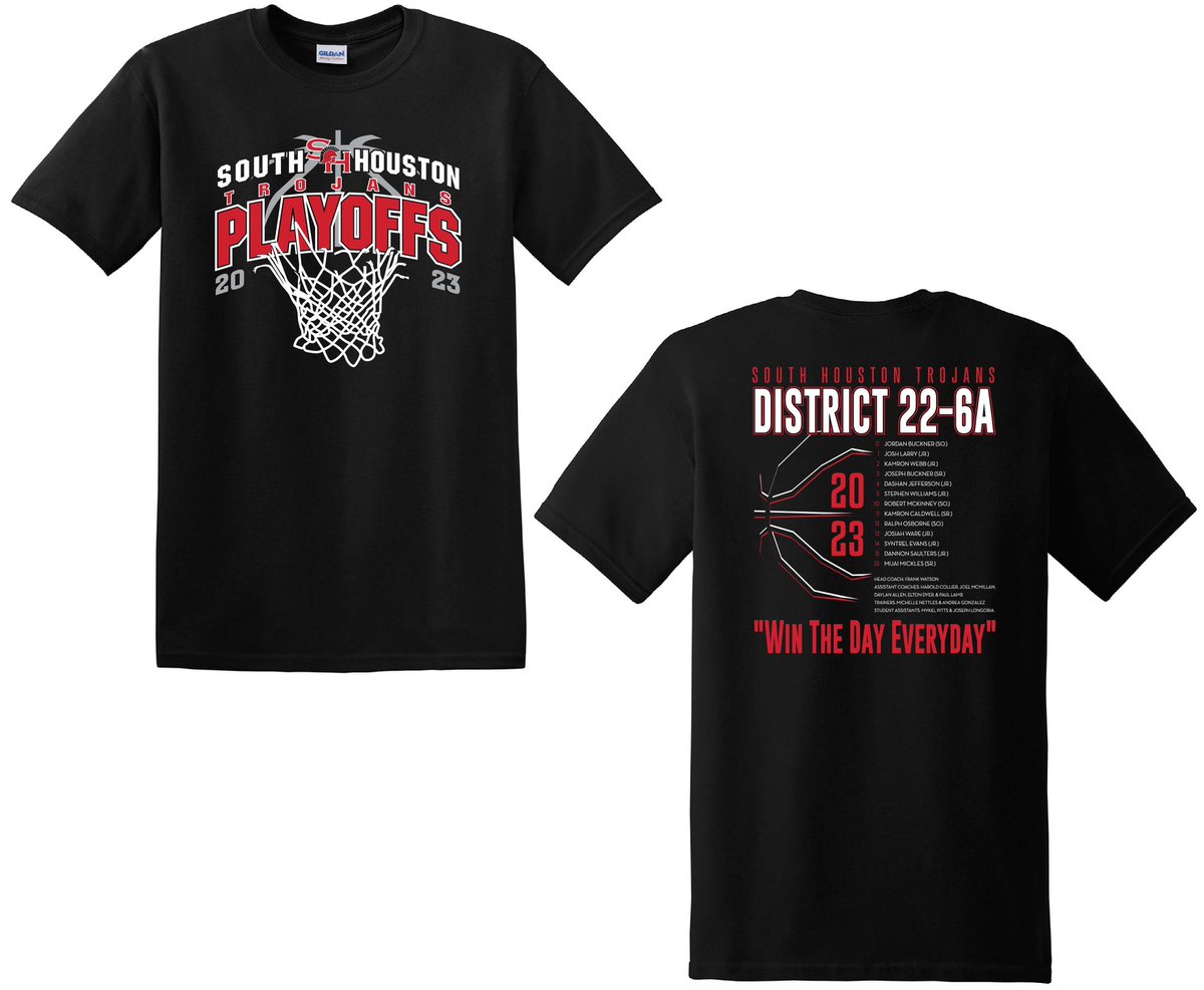 SoHoBasketball's tweet photo. DM for playoff shirt order information. #WinTheDayEveryday https://t.co/N4tObEmP6P