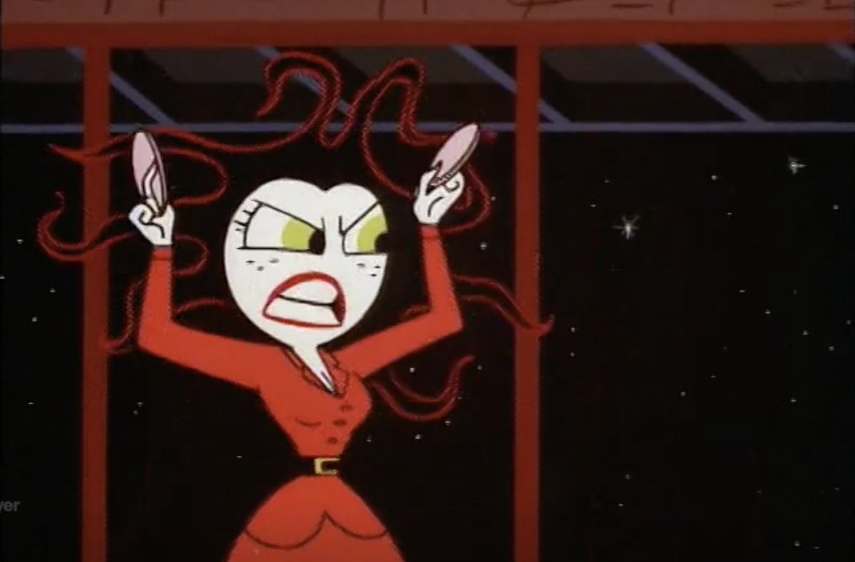 satmornmyst's tweet photo. 🐍Sedusa🐍…a villain so ruthless that she uses her bra padding as a ninja star 💫
#truecrime #crimepod #crimepodcast #nostalgia #cartoons #cartoonnetwork #cartoons #90scartoons #powerpuffgirls #powerpuff #sedusa #valentinesday #valentine #vday #valentines #msbellum #ppg https://t.co/FKGOZyVele