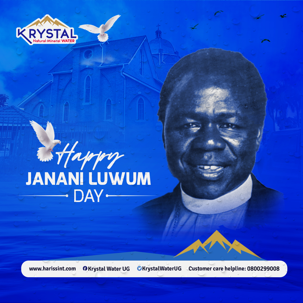 Today, we celebrate and remember the life of Archbishop Janani Luwum.

Happy #JananiLuwumDay