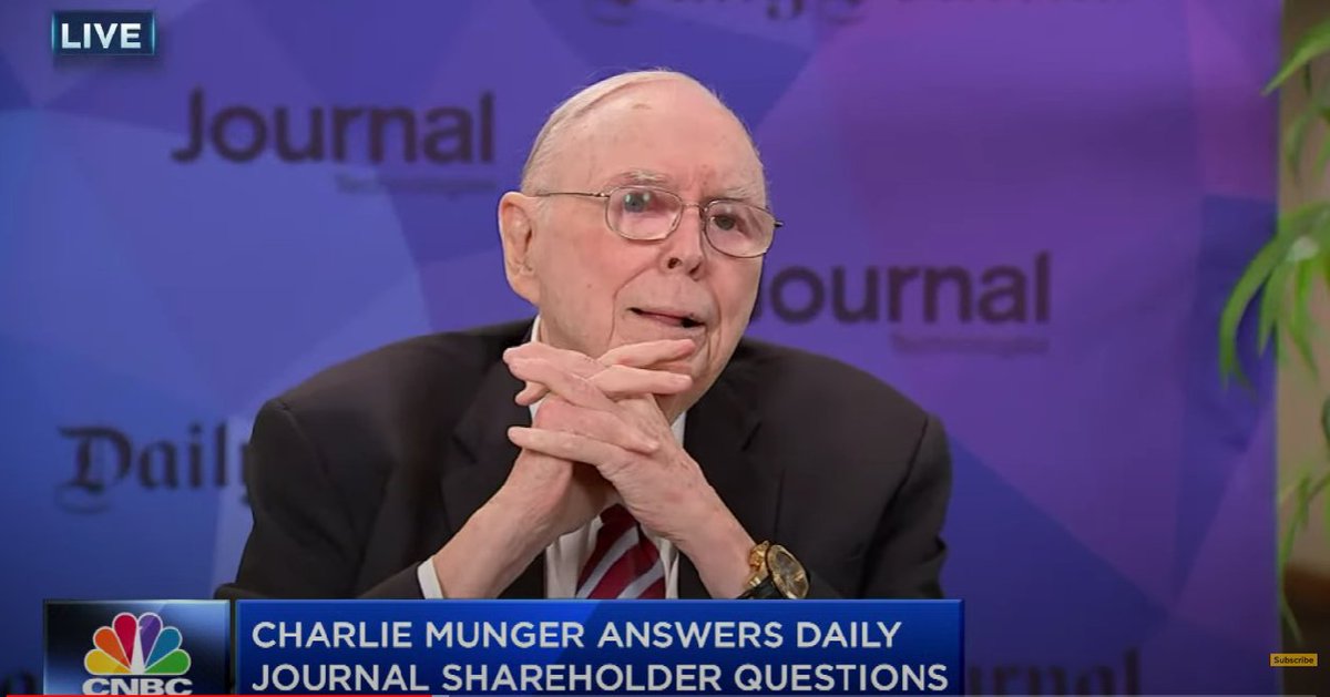 At 99, Charlie Munger is still one of the sharpest minds around.

In the latest 2.5 hours $DJCO meet...