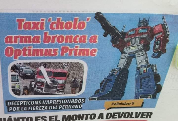 RT @TF_Moments: Optimus Prime's truck gets hit by a taxi in Peru while filming ROTB in Cusco. (2021) https://t.co/pGLzdUykKr