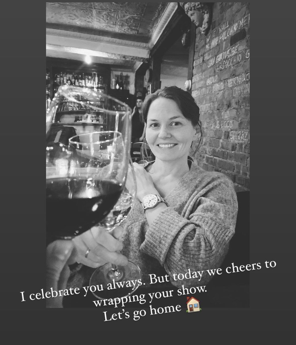 Jennifer Morrison with Gerardo Celasco in NYC February 2023 celebrating the end of Jen’s directing job for DRDeath season 2  #jennifermorrison <a href="/jenmorrisonlive/">Jennifer Morrison</a>