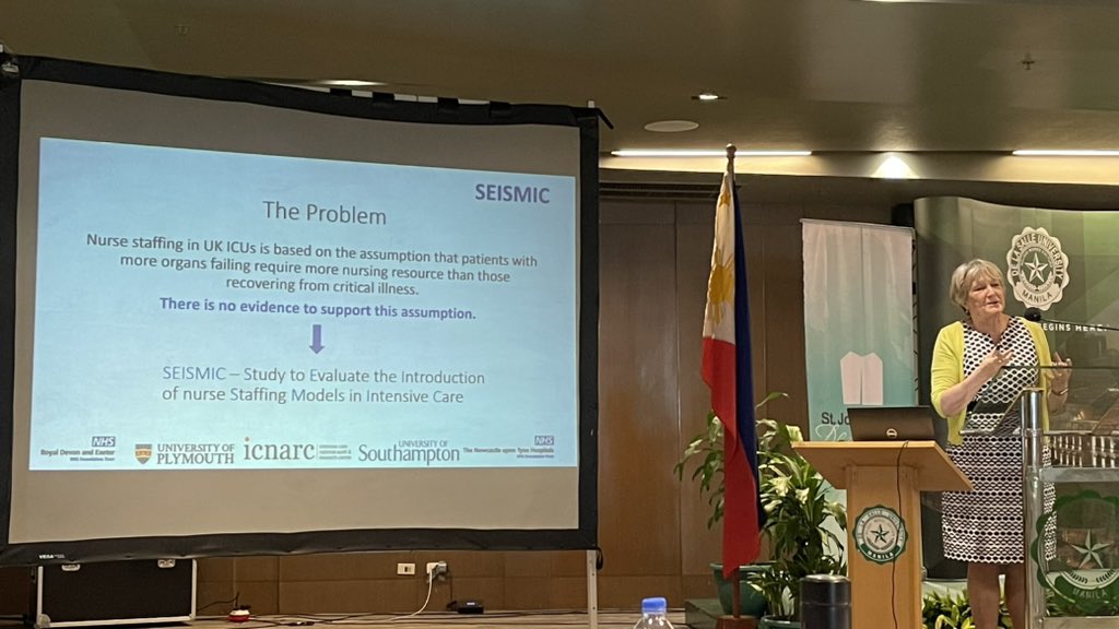 lor_faeldon's tweet photo. Prof. @ruthendacott presenting the #SEISMICstudy at the @ProjectTulay Conference Workshop #TULAYproject @NIHRglobal @PlymUni @DLSUManila https://t.co/tNggAw5JnO