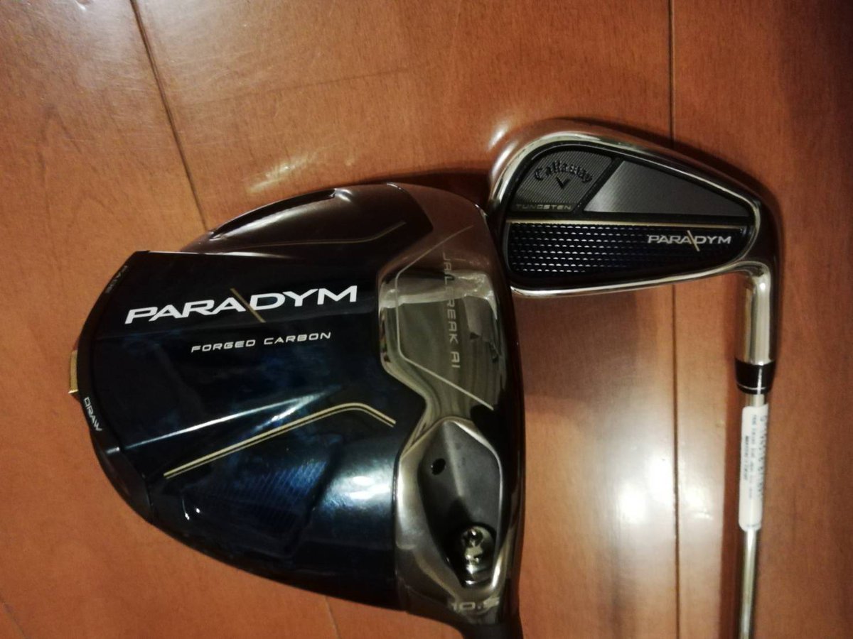 Yualizegolf's tweet photo. こちら、店長が試し打ちをしたところ、とても使いやすく、いい結果がでました～！！😊
これをみてすぐ、気に入ってお買い上げになったお客様もいらっしゃいました！
#ゴルフ　#ゴルフ好きと繋がりたい 　#PARADYM https://t.co/a8K7if35Ar