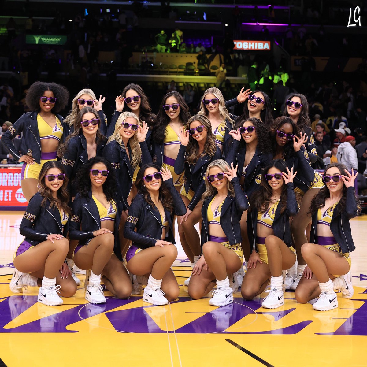 LakerGirls's tweet photo. A #LakersWin always looks good 😎 https://t.co/bKub5ep5oD