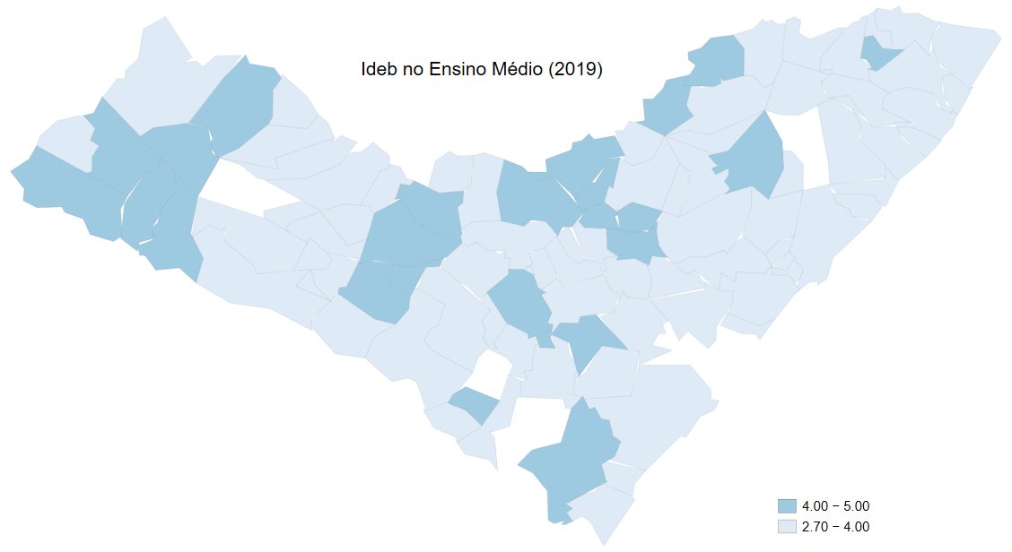 (1):
Pela medição do IDEB, algumas redes municipais de AL têm apresentado resultados bastante exitosos ao nos últimos anos