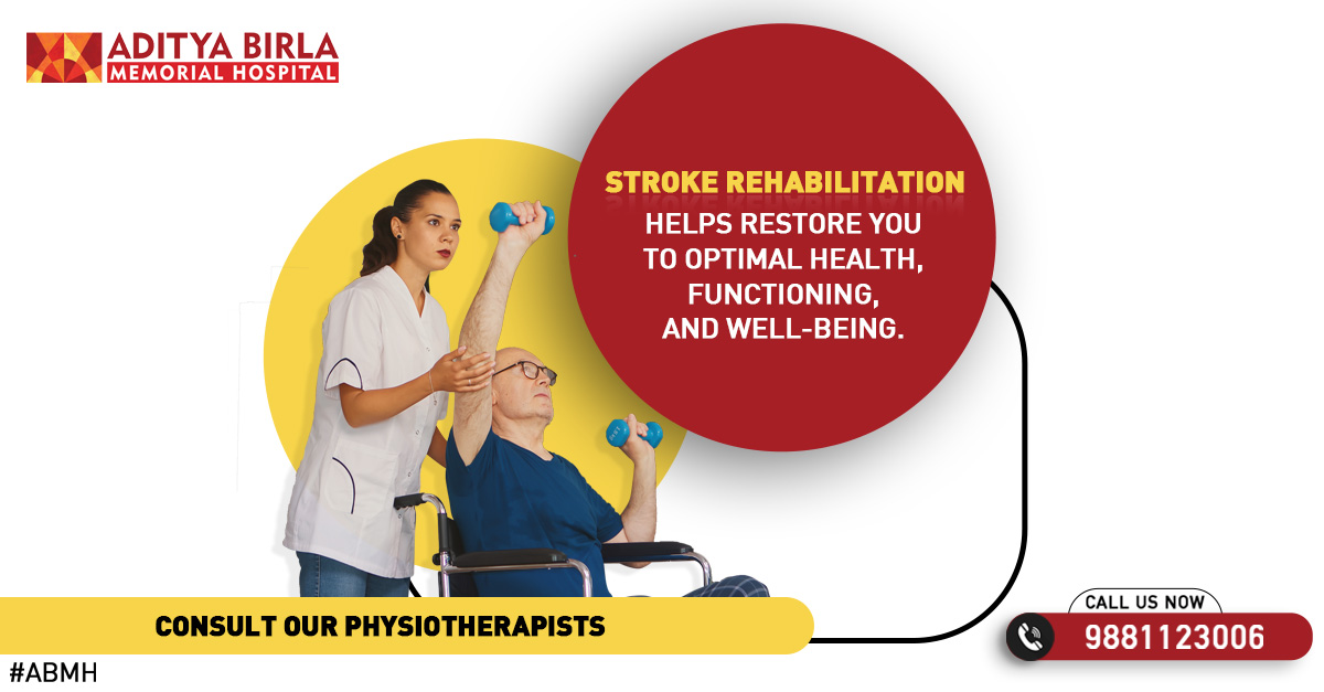 abmhpune_'s tweet photo. We have a highly trained stroke rehab team with us to help heart or brain stroke patients recover better and deliver the best possible outcome. 
 
Consult our Physiotherapists today. 

#ABMH #StrokeRehab #Rehabilitation #Physiotheraphy #Stroke #HeartStroke #BrainStroke https://t.co/w5IMxUHsWV